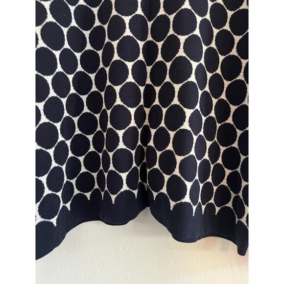 NWT Foxcroft Navy White Polka Dot Cardigan Women 2X Old Money Academia Office - Picture 13 of 16